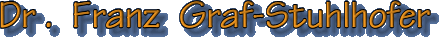 Dr. Franz Graf-Stuhlhofer - Bibelgebrauch